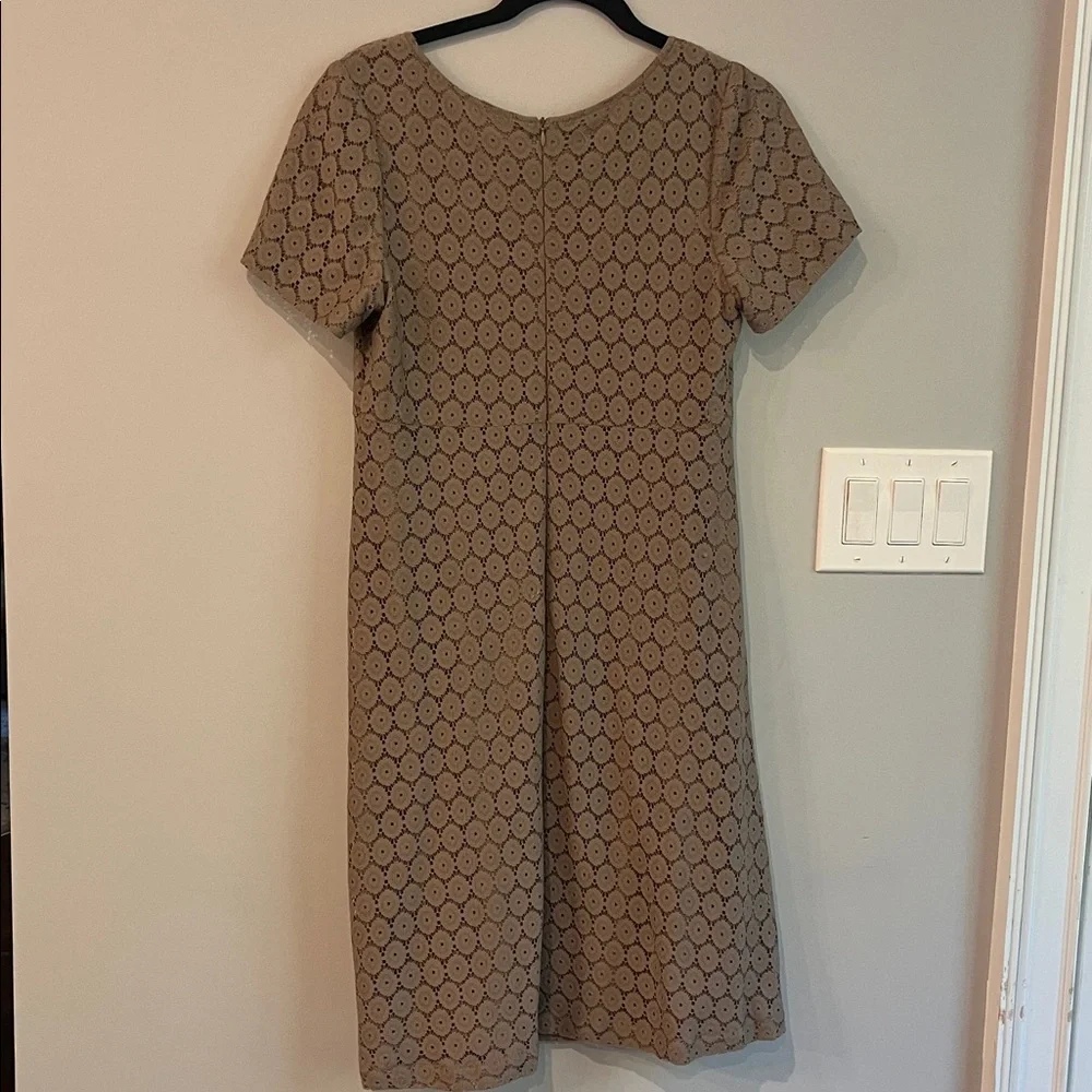 Rabbit Rabbit Rabbit Beige Lace Overlay Dress - Picture 5 of 8